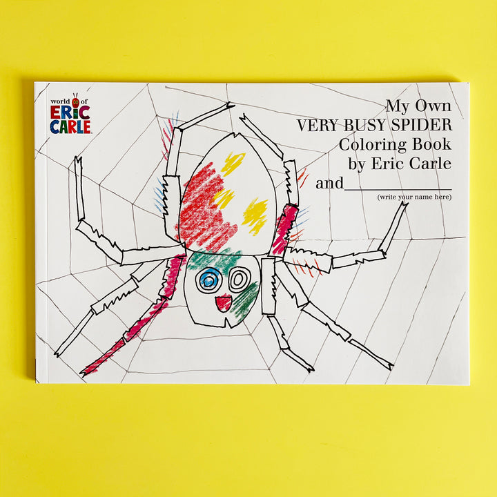 The Very Busy Spider Coloring Book