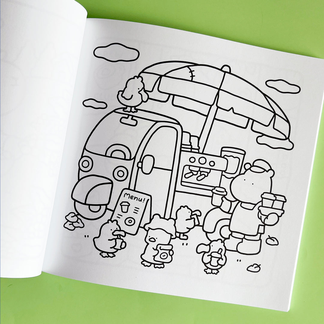 Cozy Coloring Book