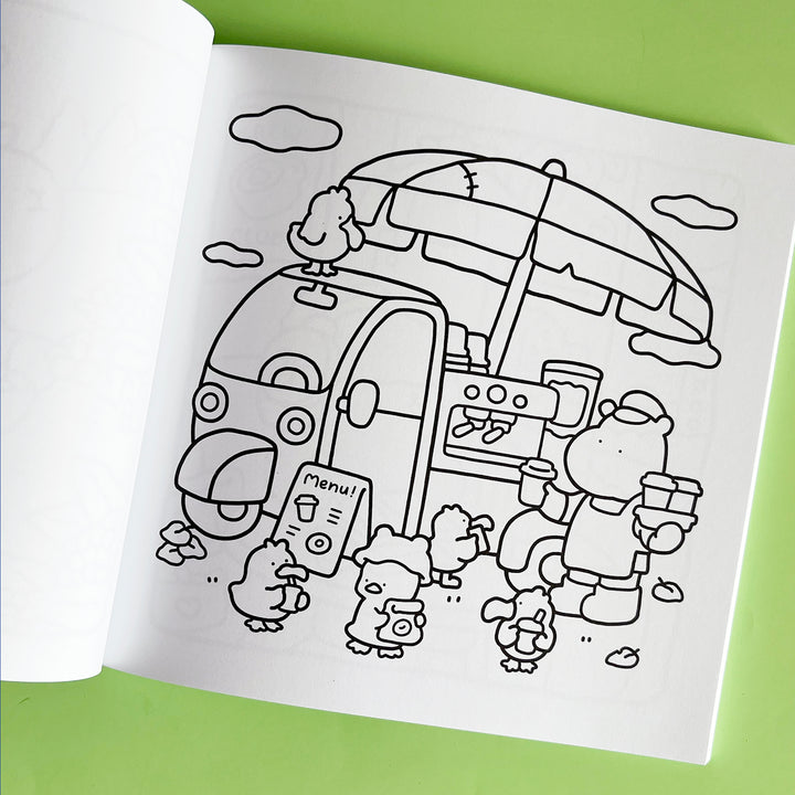Cozy Coloring Book