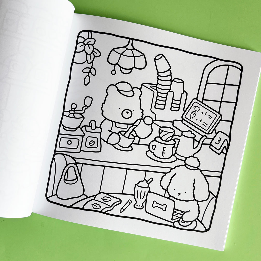 Cozy Coloring Book