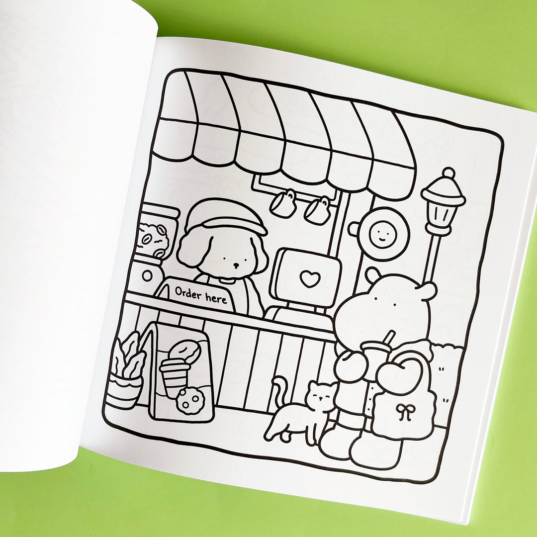 Cozy Coloring Book