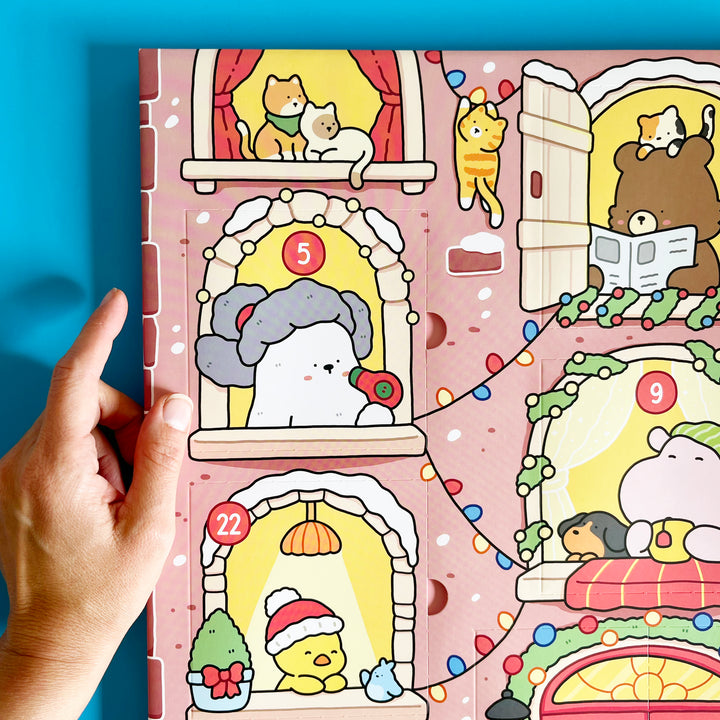 Cozy Countdown Advent Coloring Book Bundle