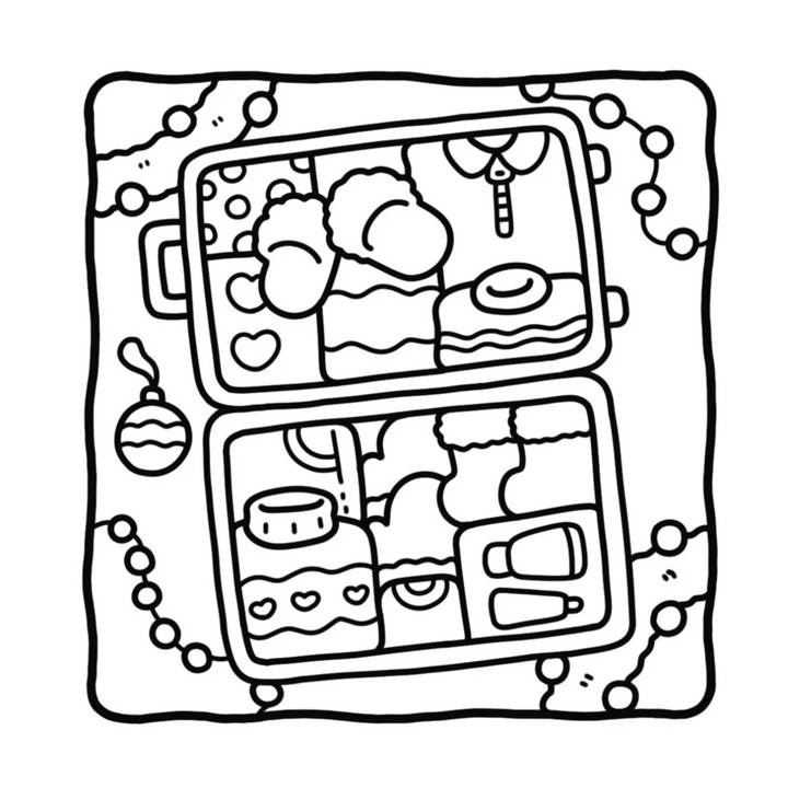 Cozy Countdown Advent Coloring Book Bundle
