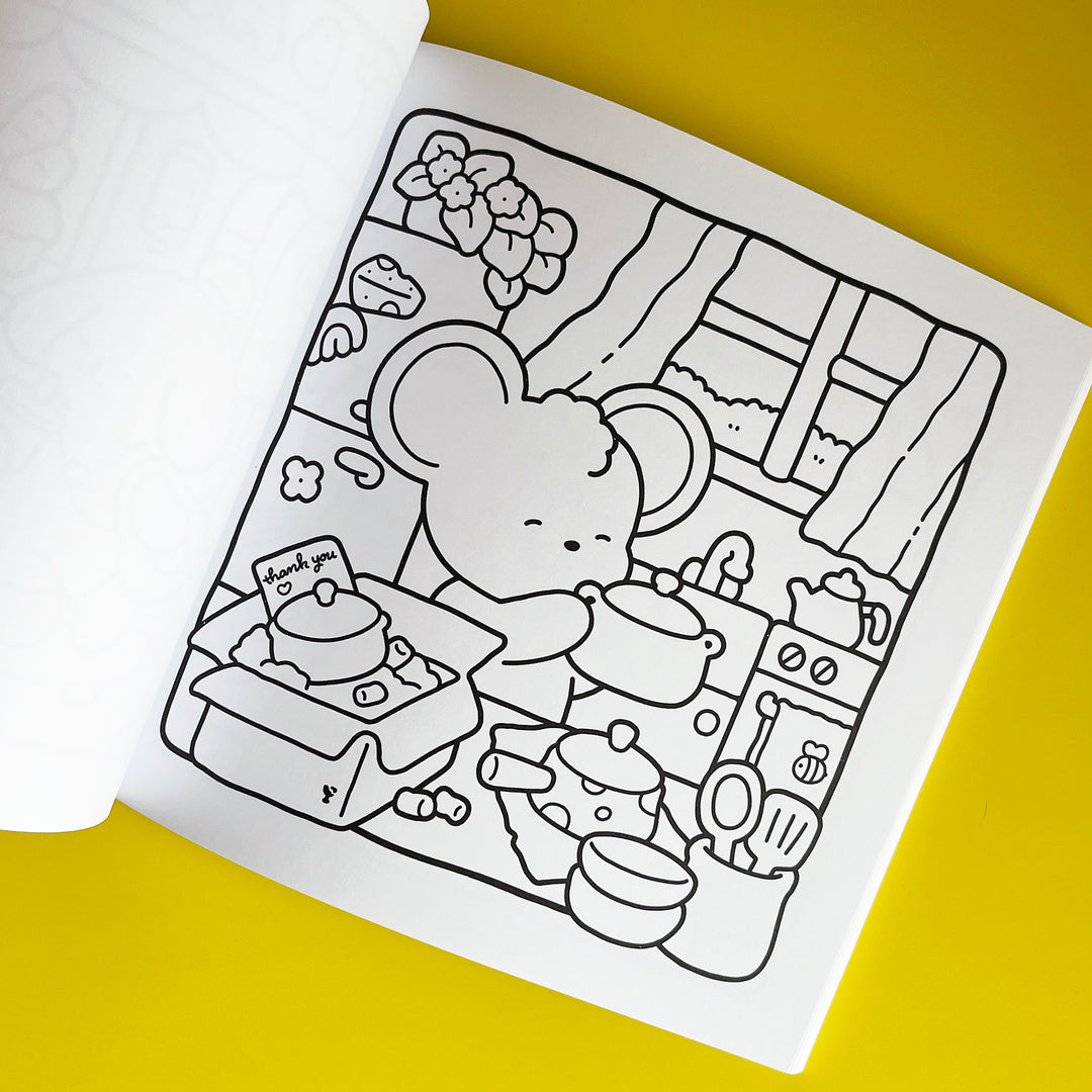Cozy Coloring Book