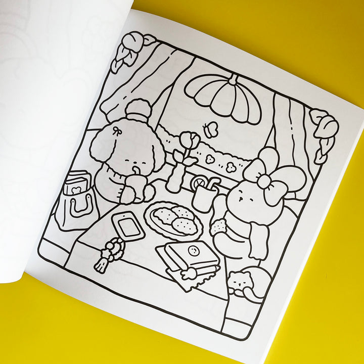 Cozy Coloring Book