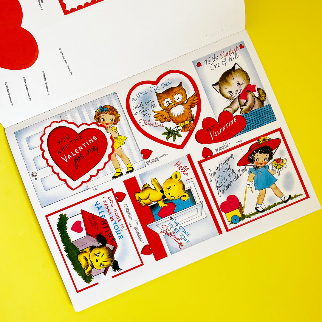 Punch Out Vintage Valentines