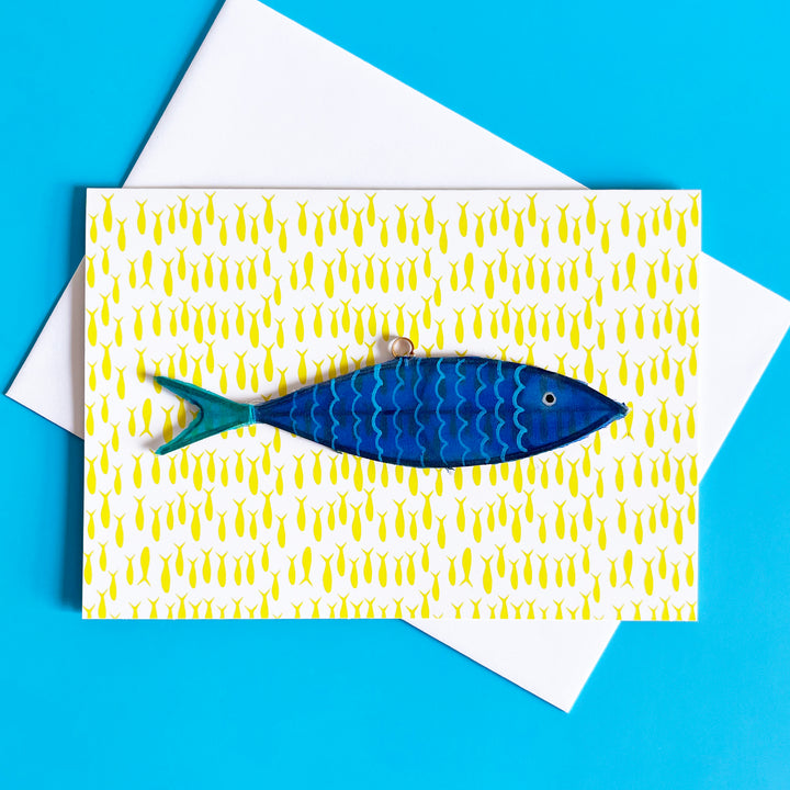 Sardine Ornament and Card