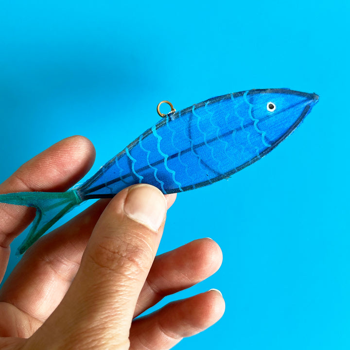 Sardine Ornament and Card