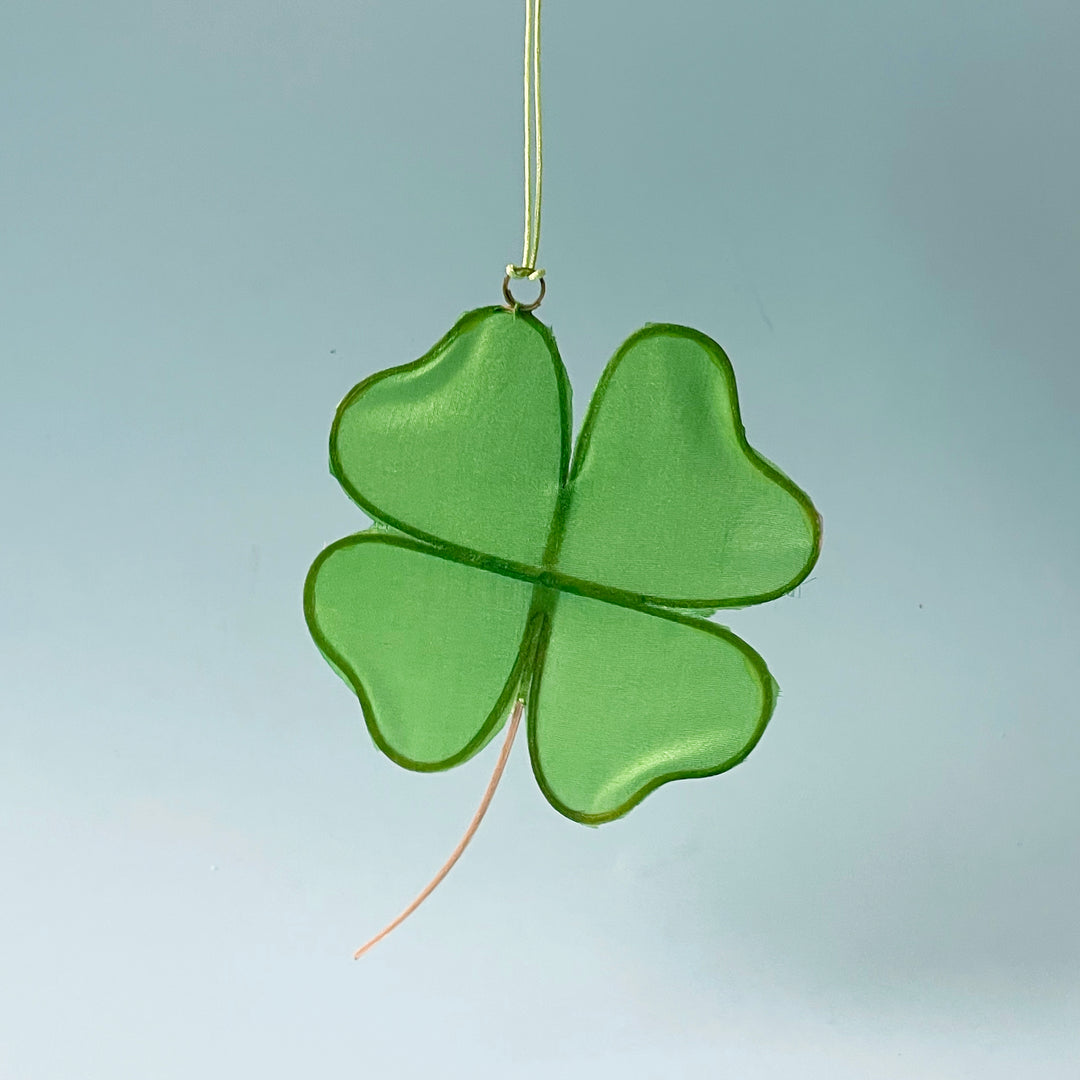 Four Leaf Clover Ornament and Card