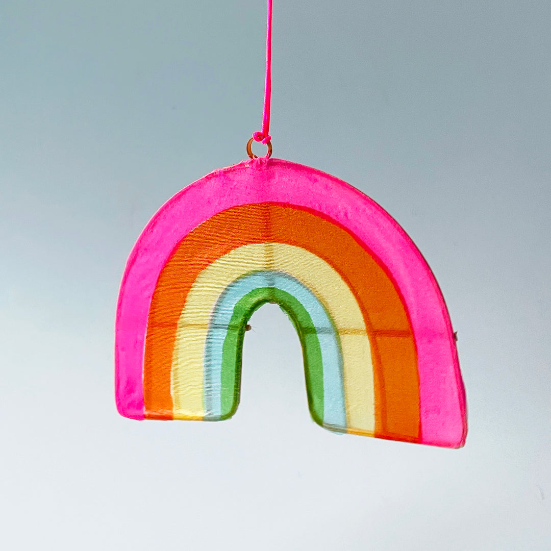 Rainbow Ornament and Card