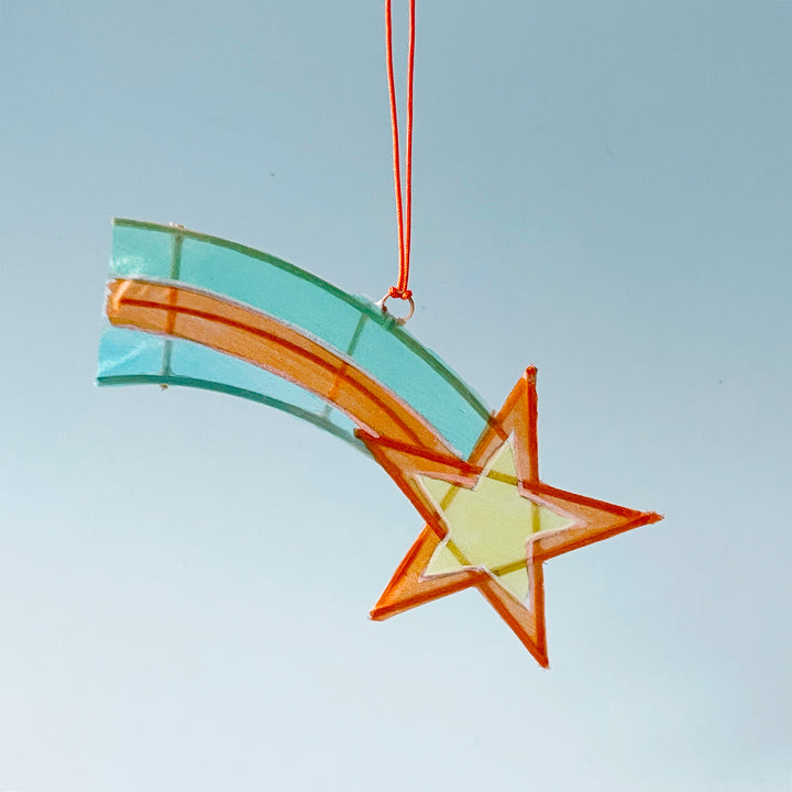 Shooting Star Ornament and Card