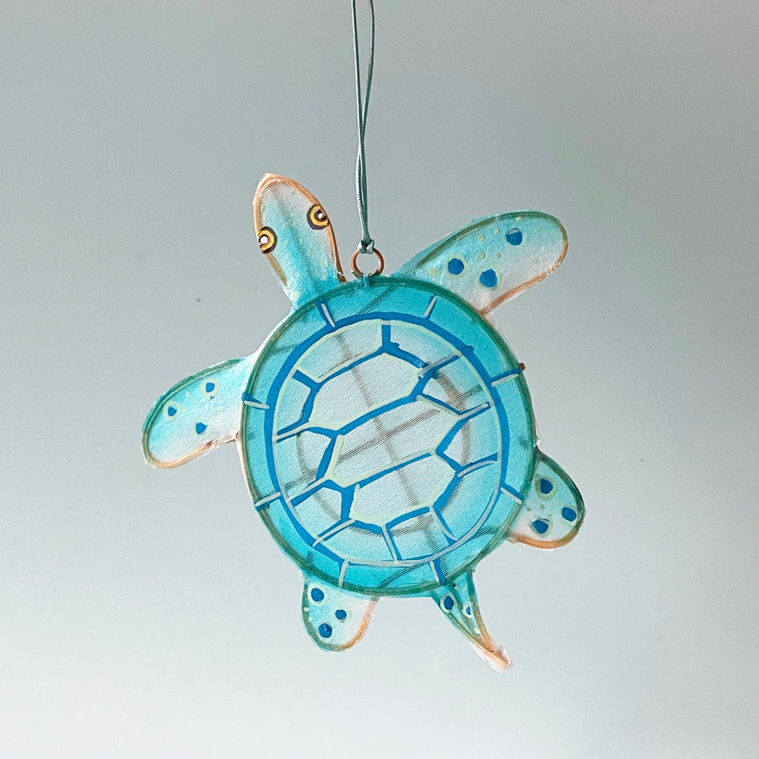 Turtle Ornament and Card