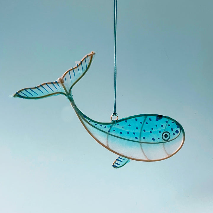 Whale Ornament and Card