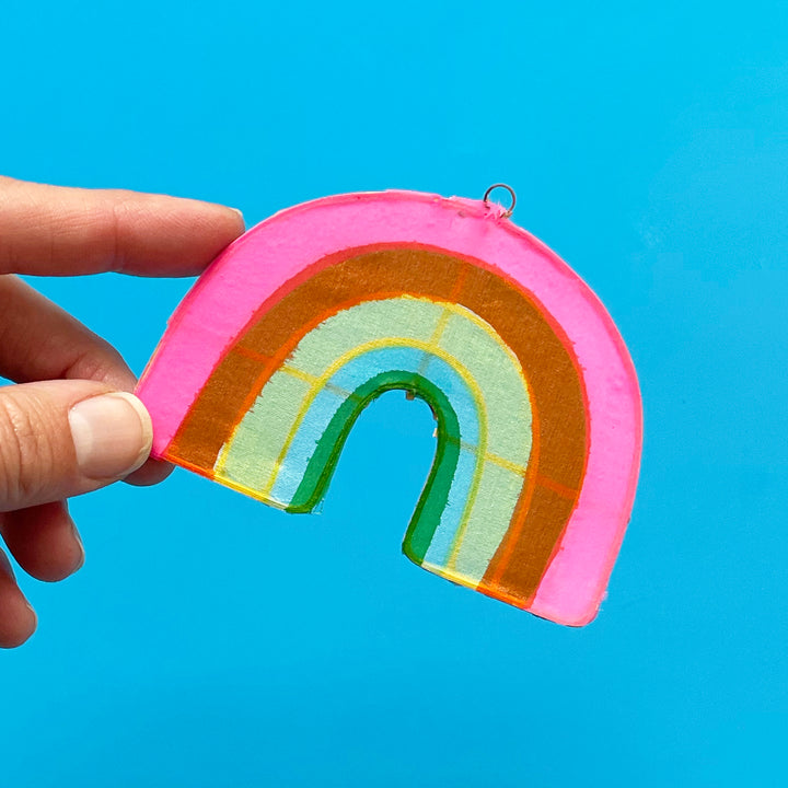 Rainbow Ornament and Card