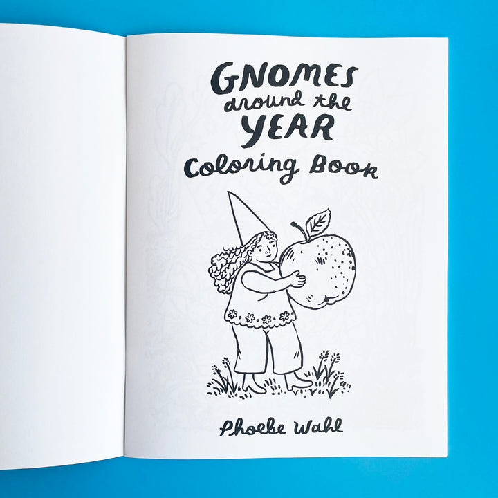 Gnomes Around the Year Coloring Book
