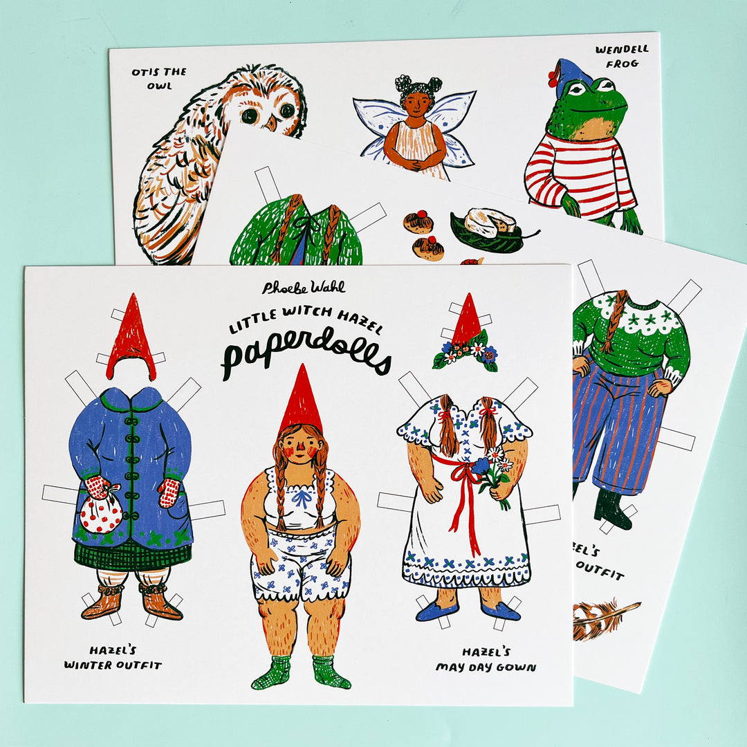 Little Witch Hazel Paper Dolls