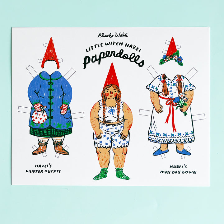 Little Witch Hazel Paper Dolls