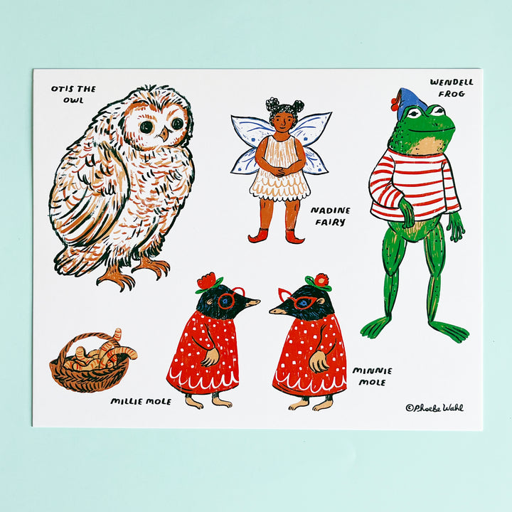 Little Witch Hazel Paper Dolls