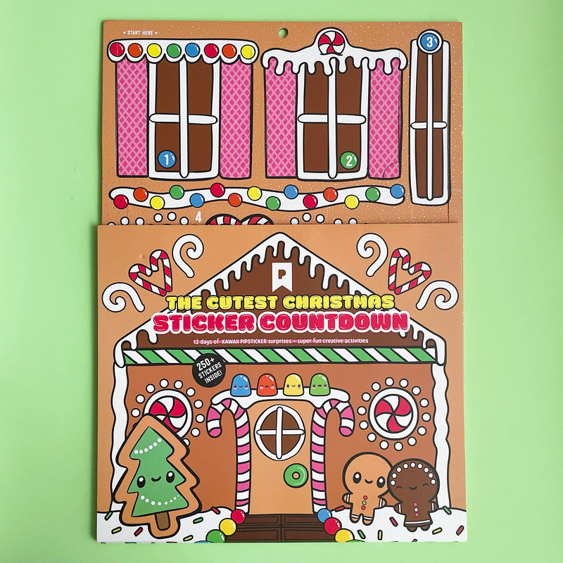 Kawaii Christmas Sticker Advent Calendar