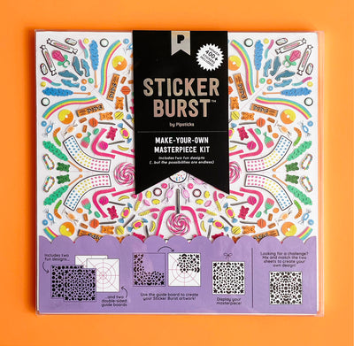 Jammin' Junk Food Sticker Burst Kit