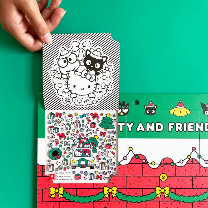 Hello Kitty Christmas Sticker Advent