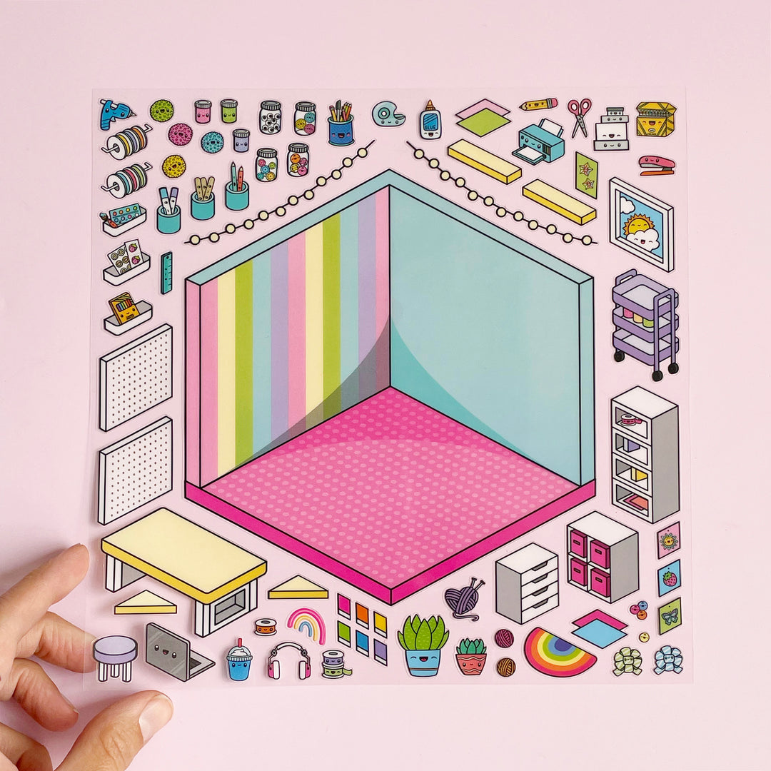 Tiny Town Sticker Kit