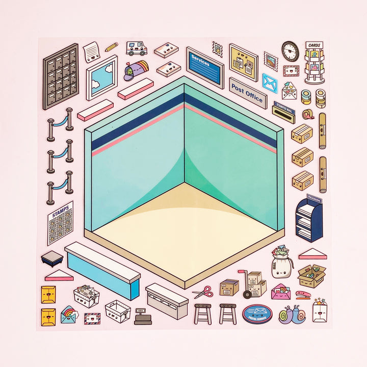 Tiny Town Sticker Kit