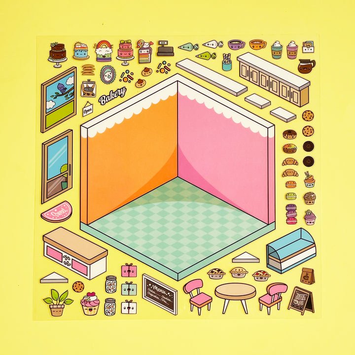 Tiny Town Sticker Kit