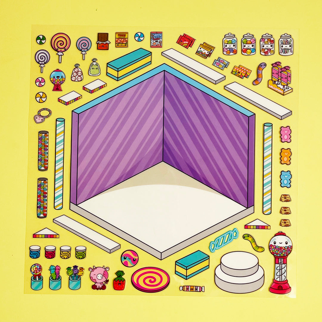Tiny Town Sticker Kit