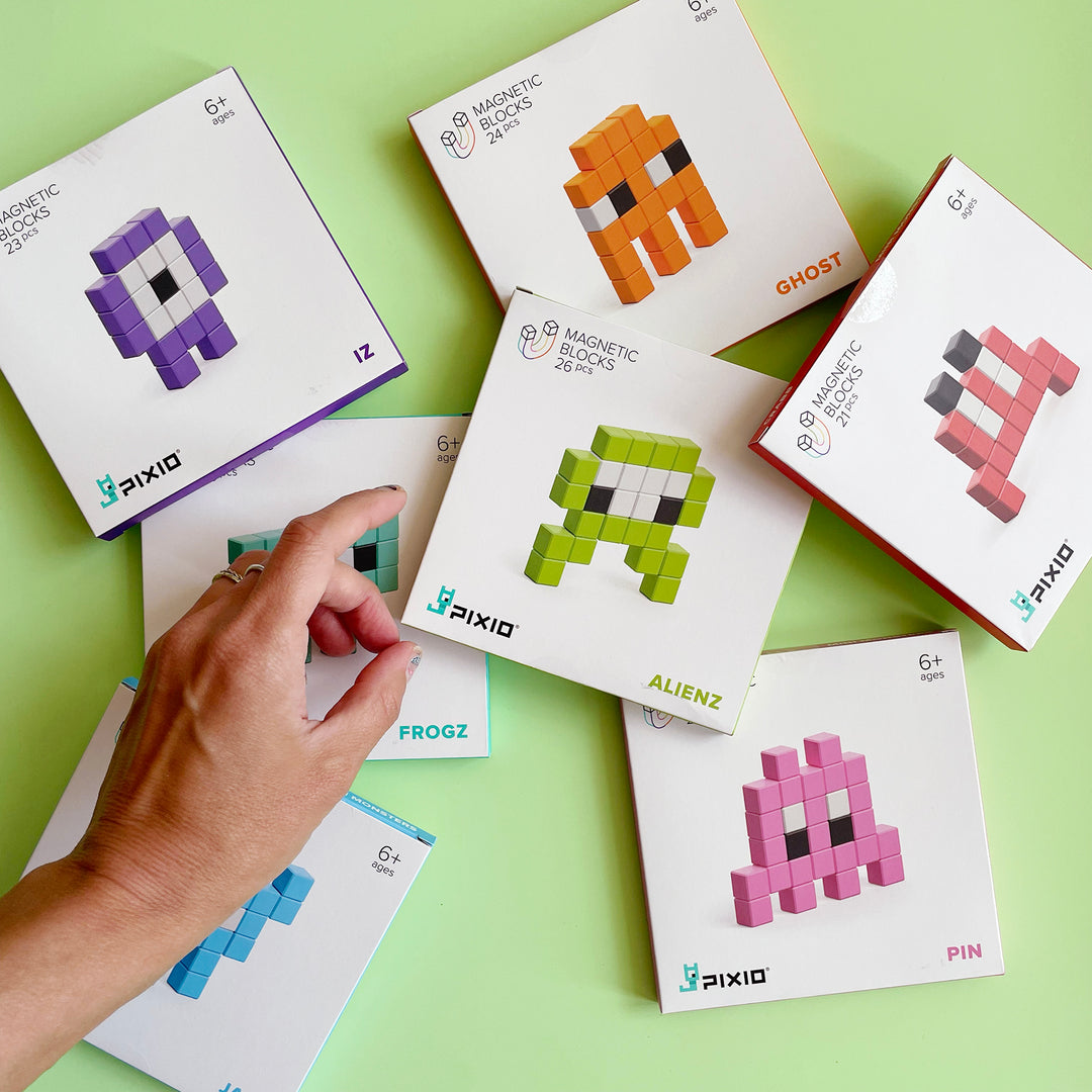 Mini Monster Magnetic Block Set