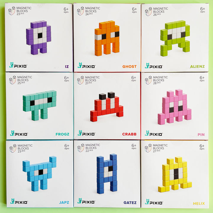 Mini Monster Magnetic Block Set