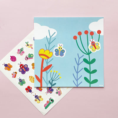 Little Insects Sticker Play Cards