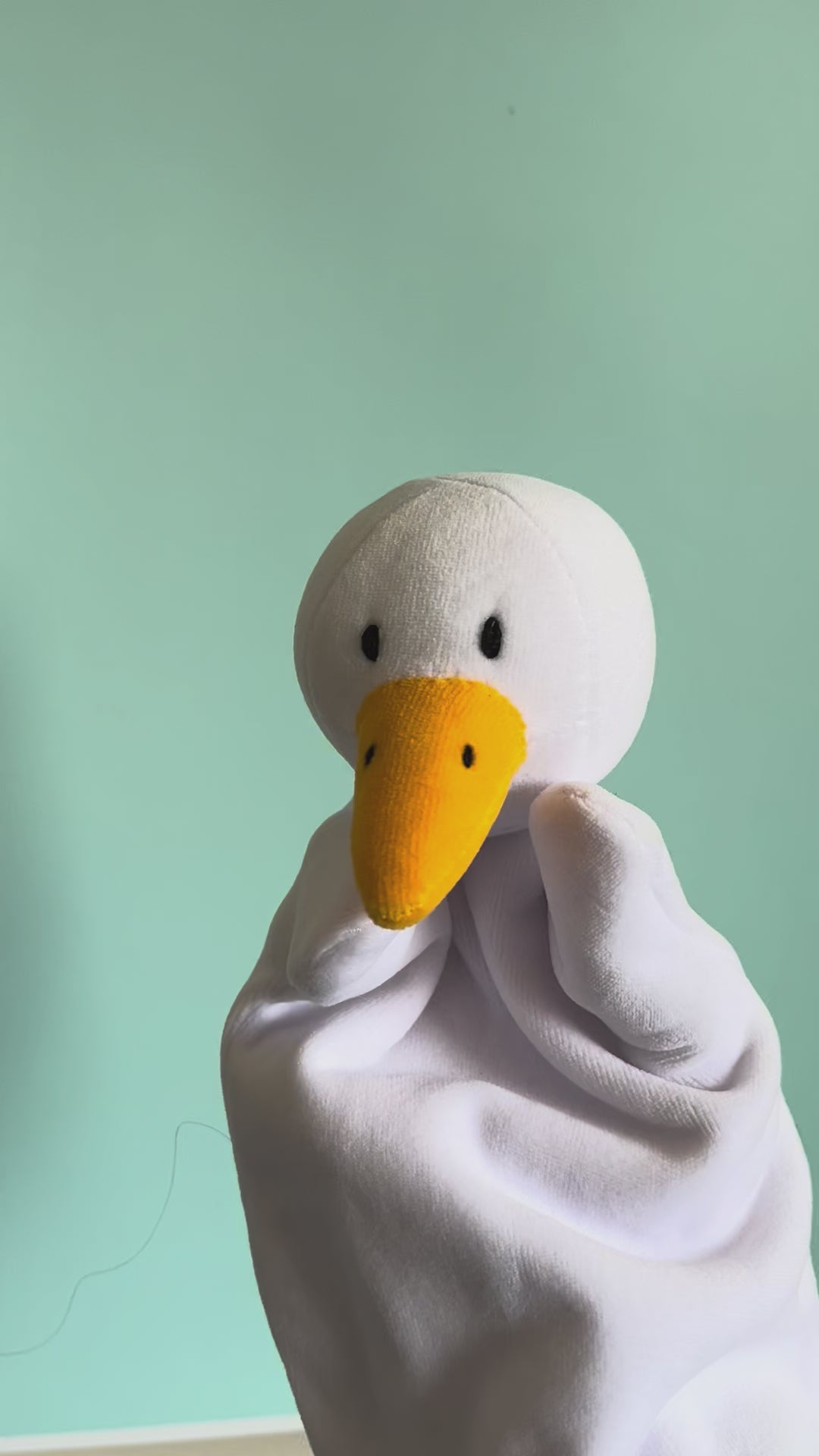 Goose Velour Hand Puppet