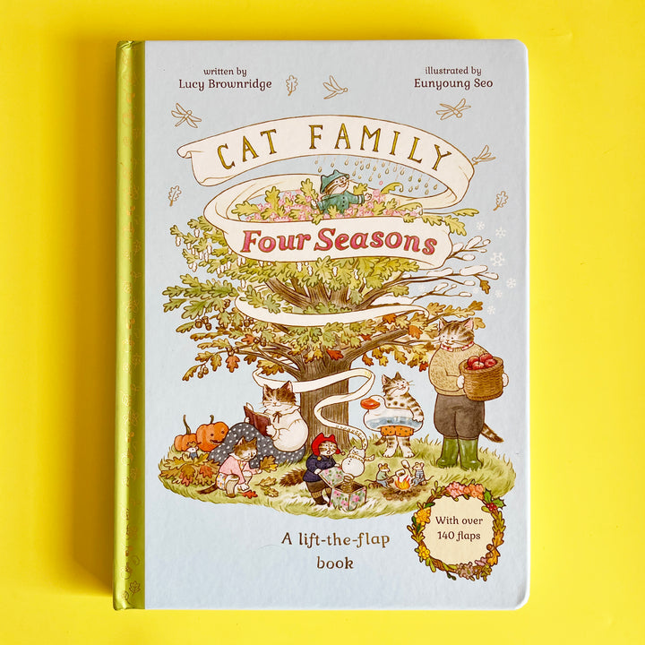 Cat Family Four Seasons