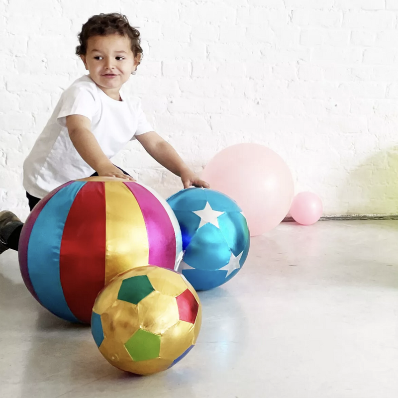 Inflatable Fabric Soccer Ball
