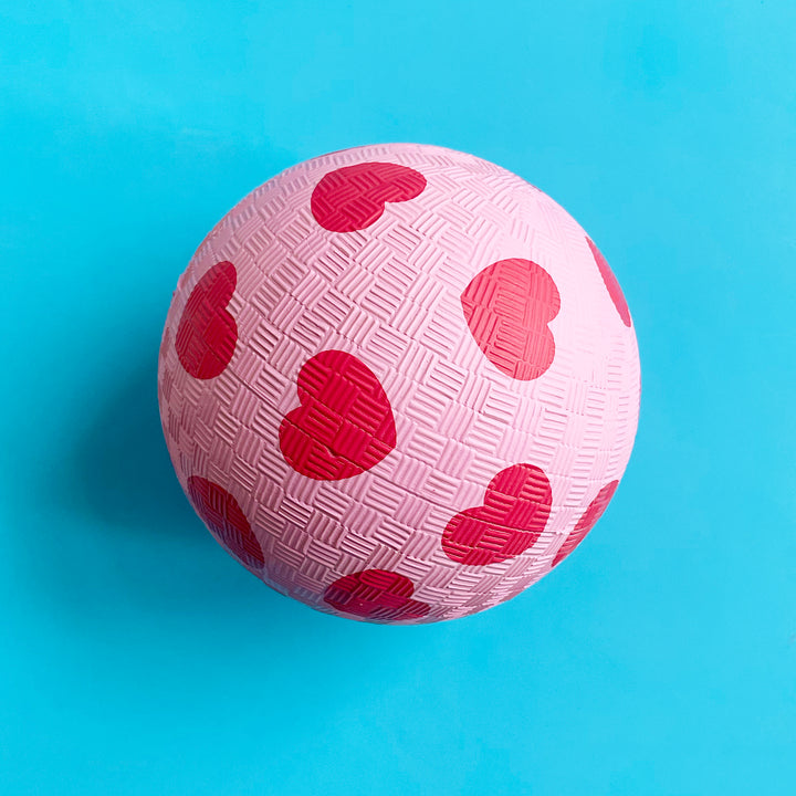 Pink Heart Play Yard Ball