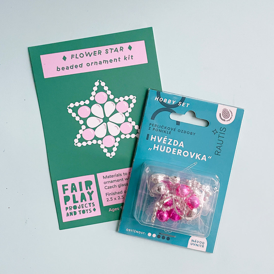 DIY Flower Star Ornament Kit