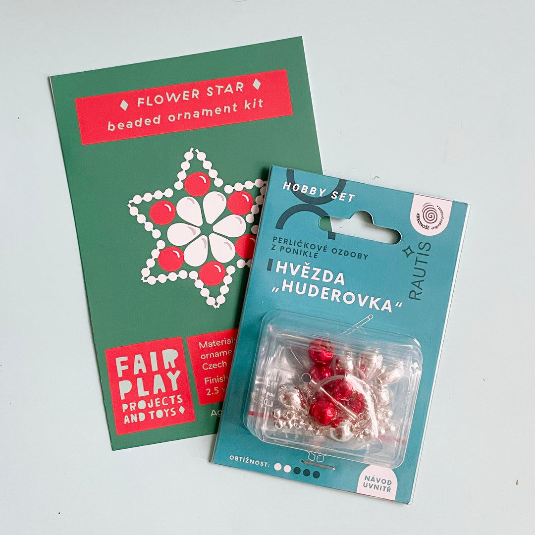 DIY Flower Star Ornament Kit