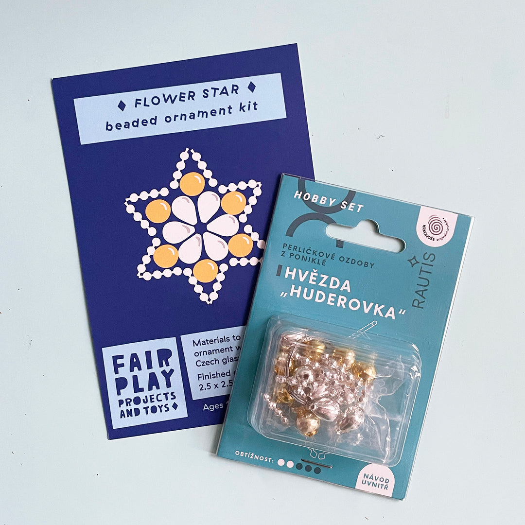 DIY Flower Star Ornament Kit