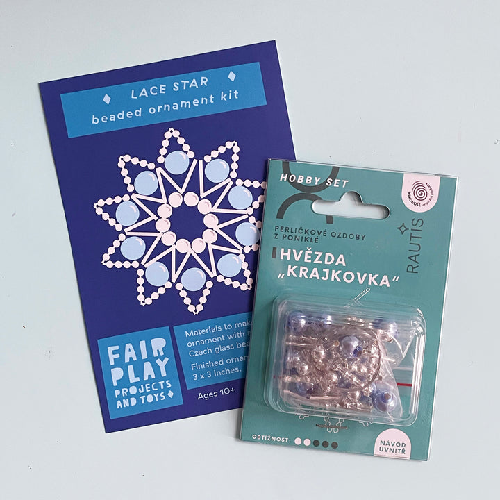 DIY Lace Star Ornament Kit