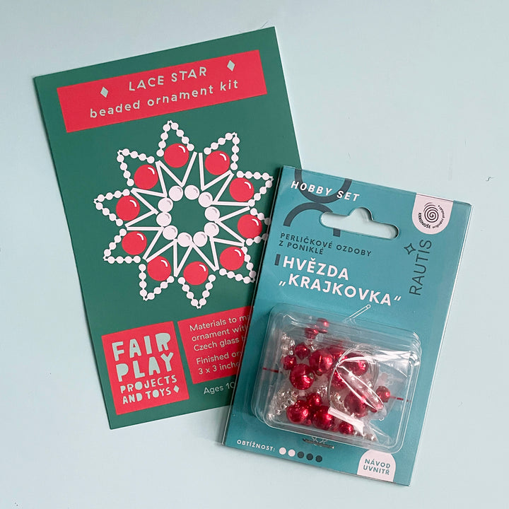 DIY Lace Star Ornament Kit