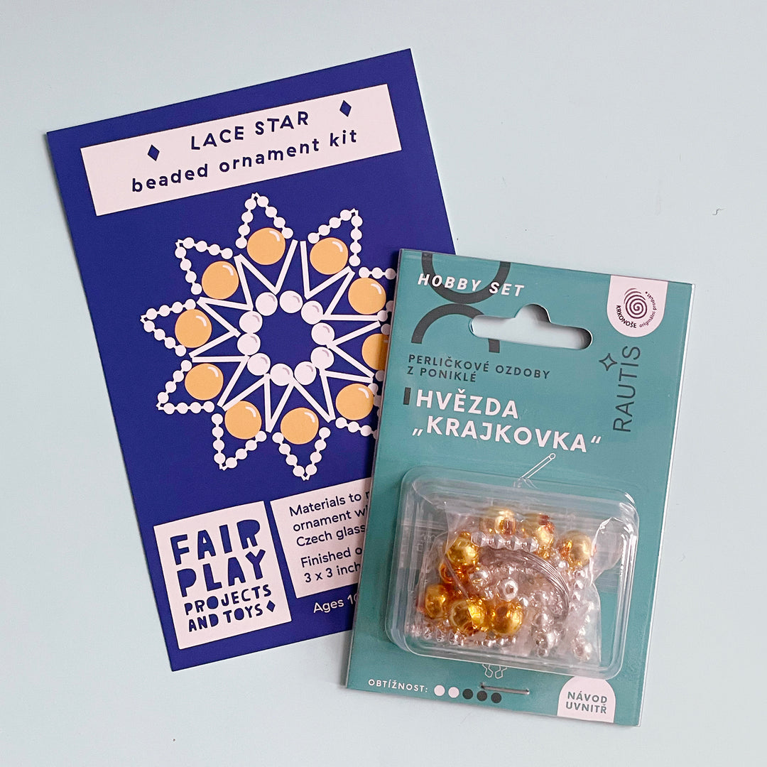 DIY Lace Star Ornament Kit