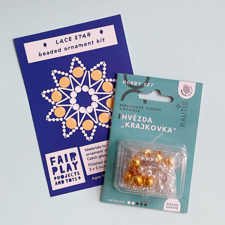DIY Lace Star Ornament Kit