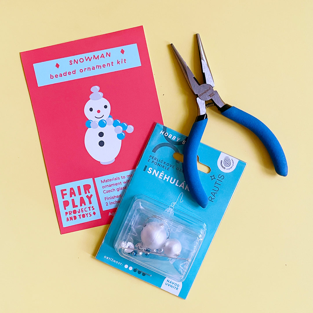 DIY Snowman Ornament Kit