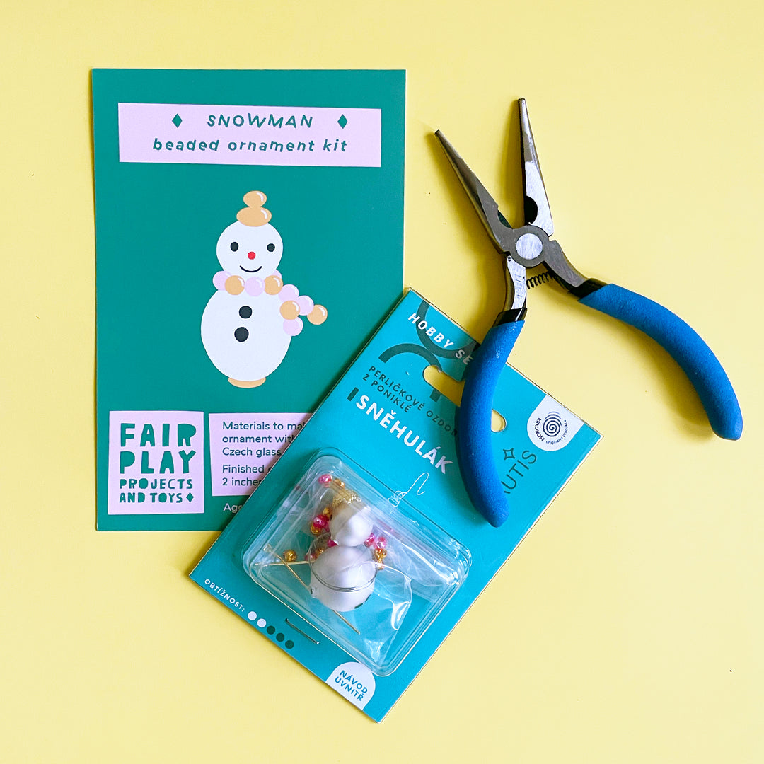 DIY Snowman Ornament Kit
