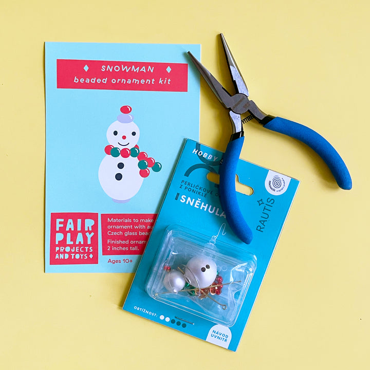 DIY Snowman Ornament Kit