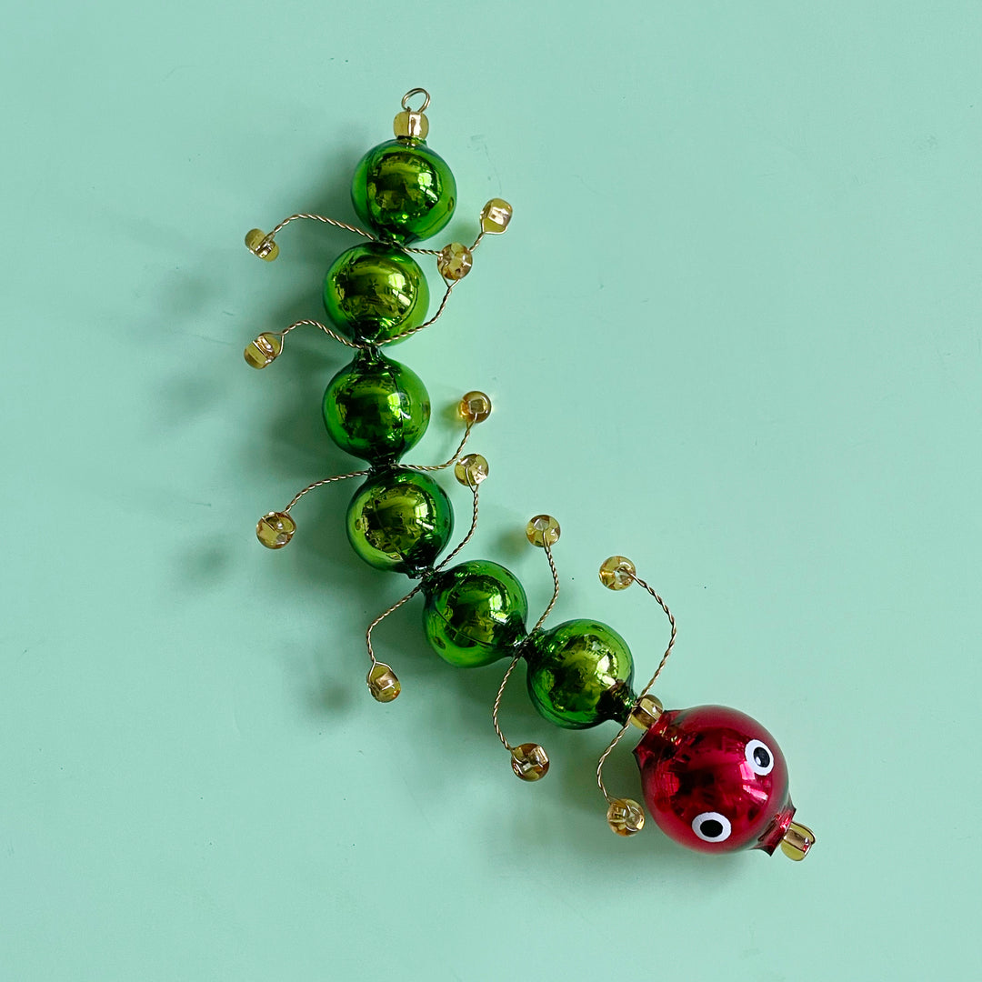 Centipede Glass Bead Ornament