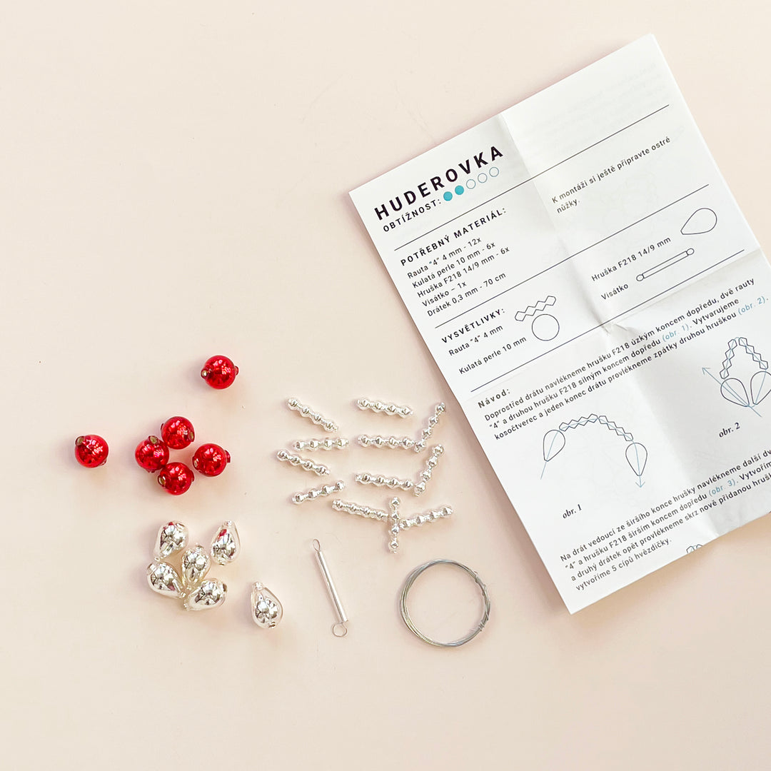 DIY Flower Star Ornament Kit