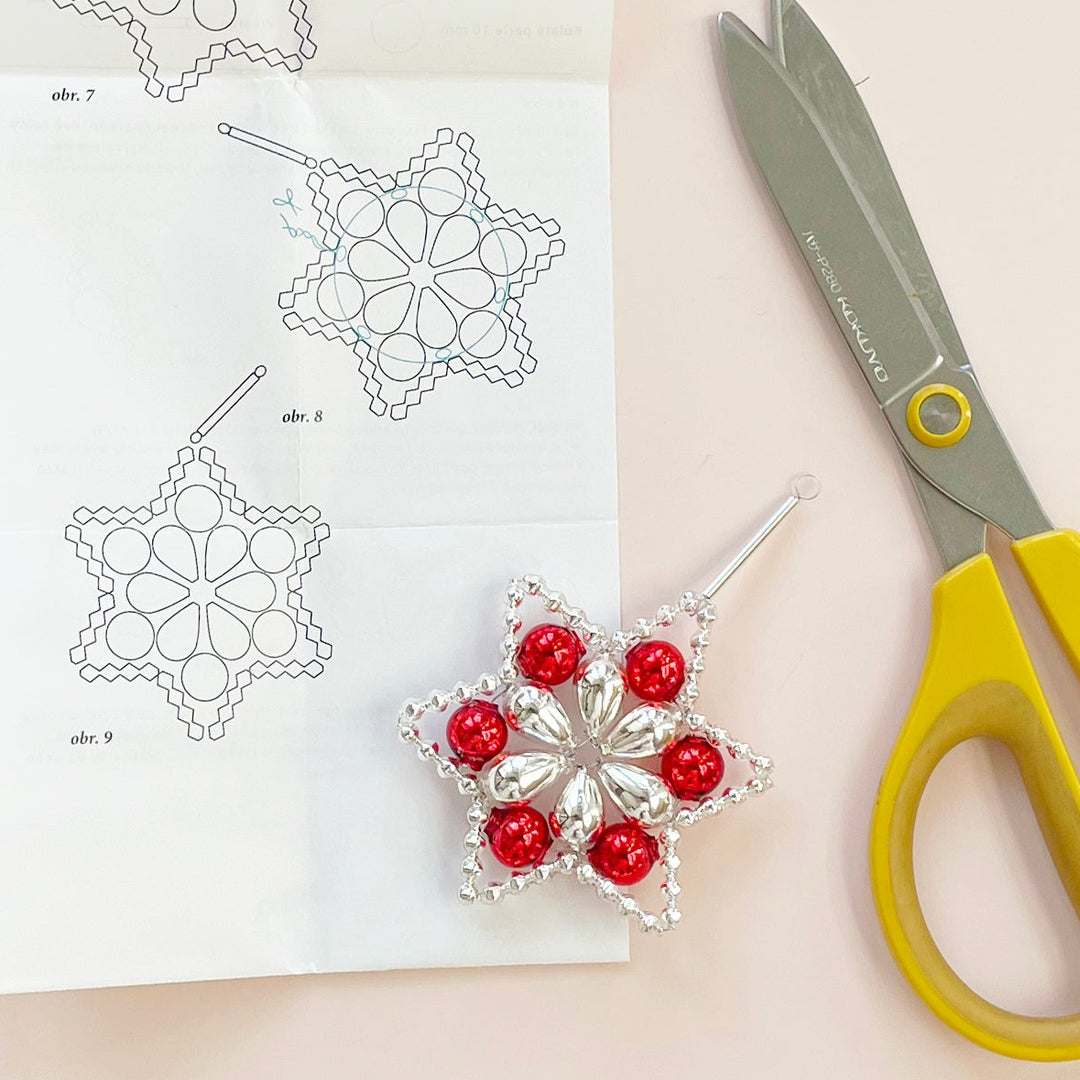 DIY Flower Star Ornament Kit