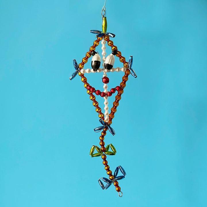 Little Kite Glass Bead Ornament